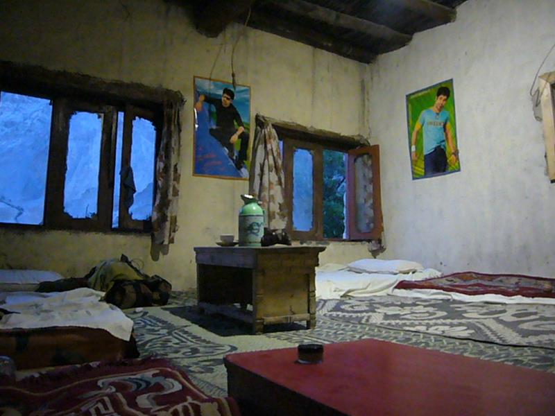 The guest room.